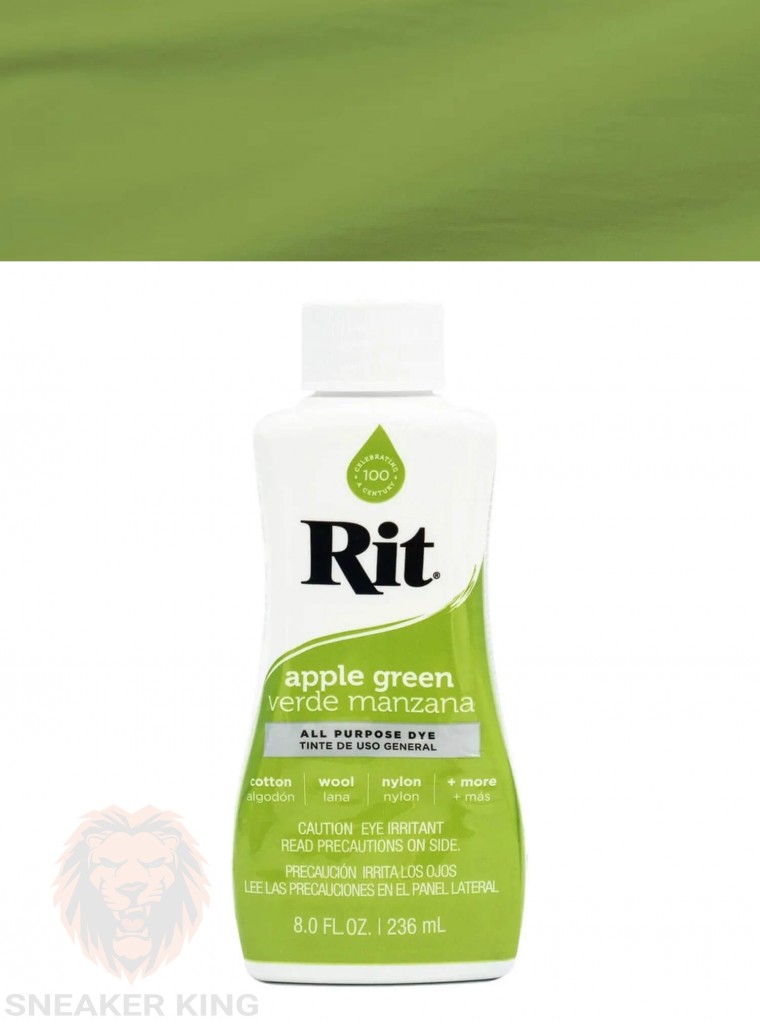 Барвник для натуральних тканин RIT All-Purpose Dye Apple green (зелене яблуко), 236 мл